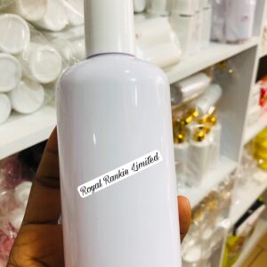 300ml white bottle