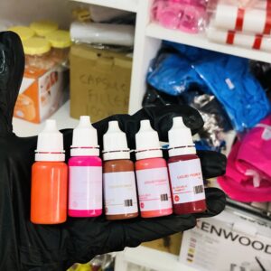 Cosmetic Liquid pigments