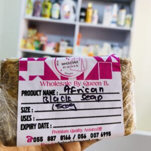 150g Export quality black soap