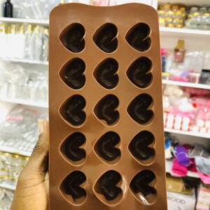 Heart shape gummy mold