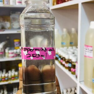 250ml Peppermint carrier oil