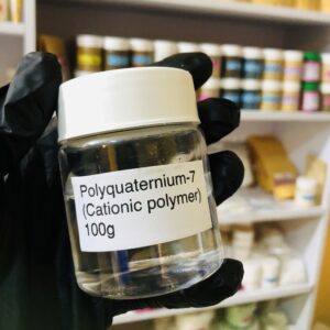 Polyquaternium —7 (cationic polymer )