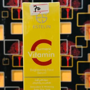 Estelin turmeric vitamin c face serum